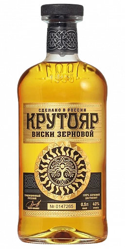Виски крутояр зерновой 0.5 л.